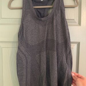 Athleta Charcoal Gray Performance Tank Top